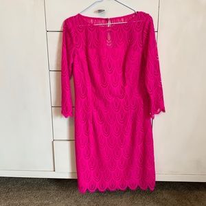 Pink Lace Lilly Pulitzer Dress